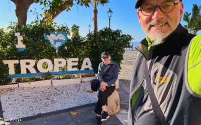 Einfahrt in Kalabrien