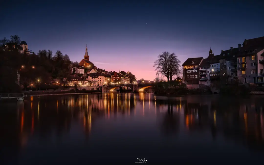 Laufenburg, Stellplatz direkt am Rhein