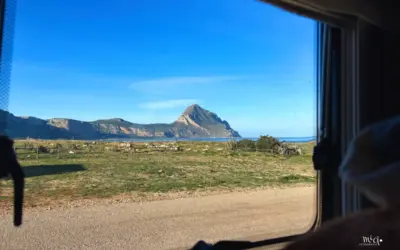 Ausblick vom Schlafzimmer