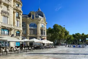 In der Altstadt von Montpellier