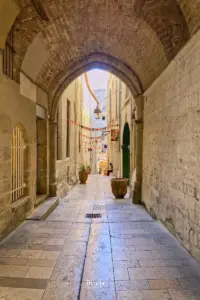 In der Altstadt von Montpellier