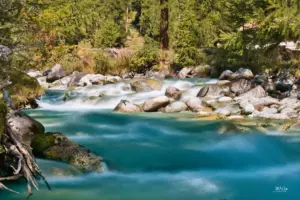 Wild und ungestüm sucht sich der Fluss Beverin den Weg talwärts.